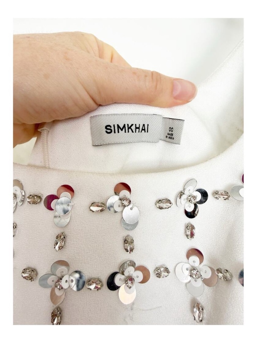 Jonathan Simkhai Ziva Crystal Mini Dress
00 - Picture 7 of 14